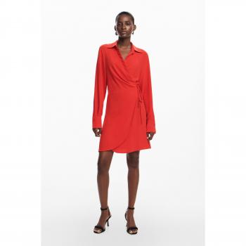 Vestido camisero Desigual rojo