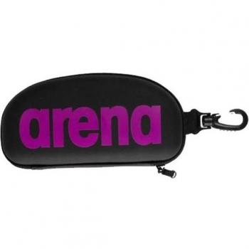 Estuche de natación Arena Goggle Case Negro/Purple