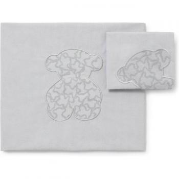Tous - Juego de sábanas y accesorios para mini cuna 50x80 cm: funda nórdica, funda almohada, relleno nórdico y almohada Tous Baby Hkaos