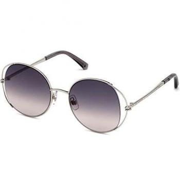 Swarovski Women's Sunglasses SK0230 Shiny Palladium Gray One Size