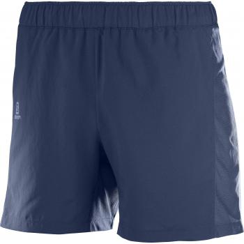 SALOMON Agile 5'' Pantalones Cortos, Hombre, Azul Oscuro
