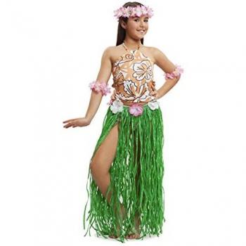 Disfraz de Hawaiana Chic para niña