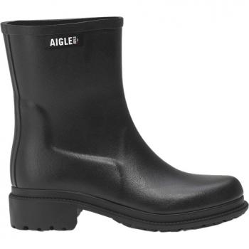 Aigle Women's Mid Rain Boots Fulfeel Black