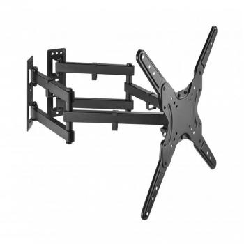 Soporte de Pared Universal para Esquina Reflecta Flexo 55-4040TC, Color Negro, Compatible con TV de hasta 55 y 45 kg