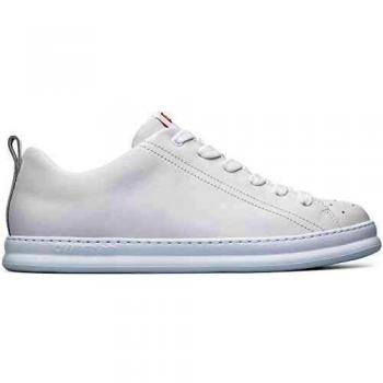 Camper Runner Four Men's White Smooth Leather Sneakers Size 45