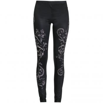 Rock Rebel by EMP Built For Comfort Mujer Leggins Negro S 90% poliéster, 10% elastán Pitillo