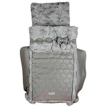 Saco para Capazo Rosy Fuentes - Saco para Bebé Universal - Saco tres usos - Funda para capazo de bebé-0-gris