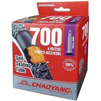 Cámara sellante Chaoyang 700x25/32C FV 60mm Pr de ciclismo para bicicleta