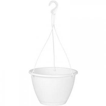 Maceta Colgante Algarve Blanco 31x31x20.5 cm