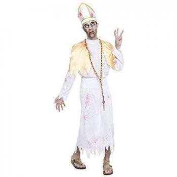 Disfraz de Obispo Zombie para hombre