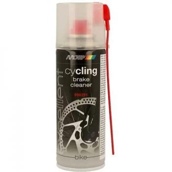 Limpiador de frenos para bicicletas Motip 200ml - alto poder disolvente