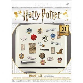 HARRY POTTER Set Imanes, Multicolor, 18 x 24 x 0, 3 cm