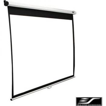 Pantalla de Proyección Elite Screens Rollo 99 Formato 1:1, Manual, Dimensiones 177x177cm, Color Negro