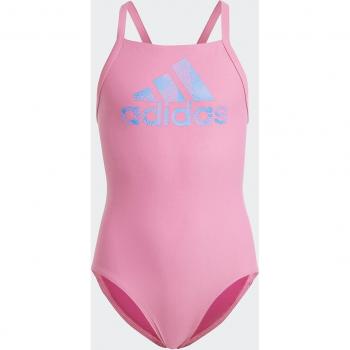 Bañador de niña Big Logo adidas rosa (128)
