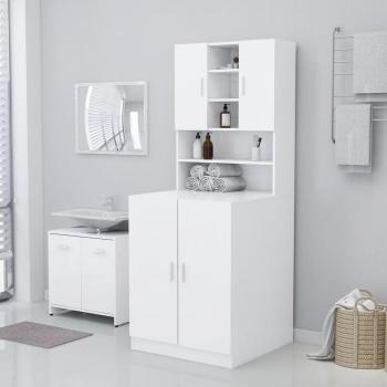 Armario de lavadora blanco 71x71.5x91.5 cm