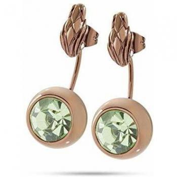 Pendientes de Aro Just Cavalli SCACW03 - Acero - Marrón - Pendiente Colgante