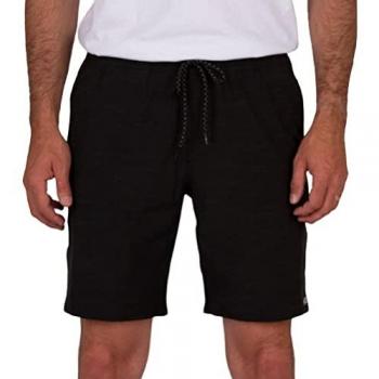 Salty Crew Pantalones Cortos Drifter 2 Hybrid Elastic - Pantalones cortos híbridos elásticos, diseño versátil para actividades acuáticas y de playa, tejido ligero y rápido secado, cintura elástica con cordón ajust