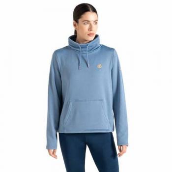 Dare2b Women's Lexan Fleece Jacket - Rainwashed Blue, Size 14