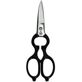 Zwilling KÜCHENHILFE - Tijera multiusos, hoja endurecida al frío Friodur, acero inoxidable, 200 milímetros, negra