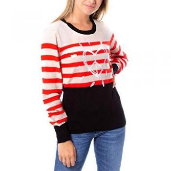 DESIGUAL Dallas Jerséis/Chalecos Mujeres Multicolor - XS - jerséis