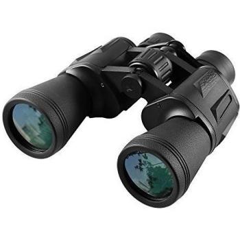 10x50 Prismáticos Amplio Ángulo, Fast Seleccionado Por El Sistema Prim Porro óptica Completamente Revestida Con Trípode, 328 FT / 1000yds Campo de Visión los Viajeros Naturaleza Birdwatcher, 28 oz