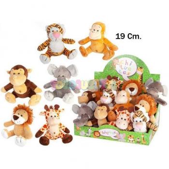 Peluche Animales de la Selva 19 Cm