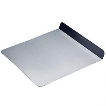 Bandeja Antiadherente de Acero 34x32 cm en Gris con Inserto de Cartón