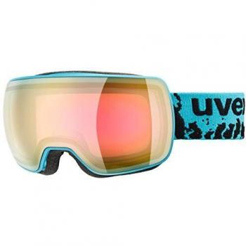 Uvex Compact FM Gafas de esquí, Invierno, Unisex Adulto, Color Petrol Mat, tamaño Talla única