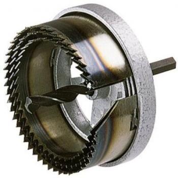 Wolfcraft 2154000 - Sierra de corona para madera, yeso laminado,con tres medidas Ø 60, 67, 74 mm