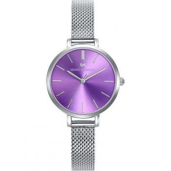 Mark Maddox Alfama MM1016-97 - Reloj de Mujer con Caja y Malla Milanesa de Acero