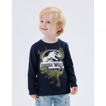 Camiseta infantil name it nmmnijal jurassic sky dark sapphire