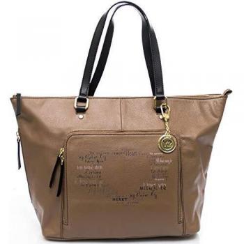 Ynot - Bolso de mujer de piel topo Talla única