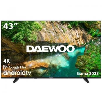 Daewoo 43DM62UA 43 LED UltraHD 4K HDR Smart TV Android WiFi Bluetooth HDMI USB TDT2 Satélite