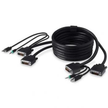 LINK CABLE STORE Belkin F1D9014b10 - Juego de Cables de Reserva de 3 m para switches KVM