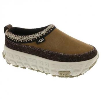 UGG Venture Daze Women's Slip-On Clogs - Brown Leather, Casual Comfort