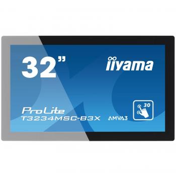 iiyama ProLite T3234MSC-B3X 31.5 1920 x 1080Pixeles Multi-usuario Negro - Monitor