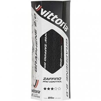 Vittoria Cub. Zaffiro Pro IV Control 25 NEGR G2.0 Cubiertas, Adultos Unisex, Multicolor