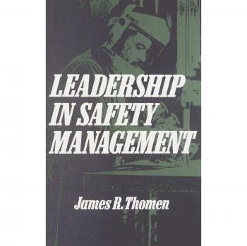 Hardcover Leadership in Safety Management by James R. Thomen - Essential Guide for Effective Safety Leadership