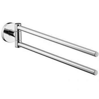 Hansgrohe 40512000 Logis Toallero doble, accesorio, cromo