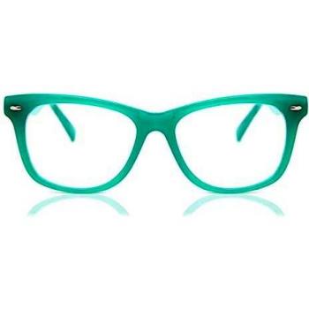 Cuadrado Montura Completa Plástico Verdes Gafas Recetadas Para Niños - Gafas Anti-Azules - SmartBuy para Niños