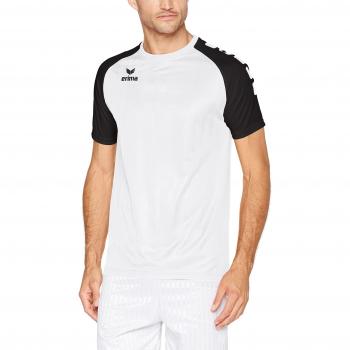 Erima Tanaro 2.0 – Camiseta, hombre, Tanaro 2.0, blanco / negro, small