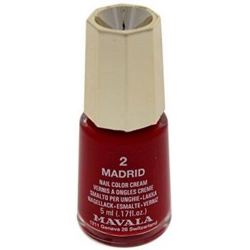 Mavala Nail Colour Madrid - Nail Polish, 5 ml, Long-lasting, Quick-drying, High-shine finish, Chip-resistant formula, Rich pigmentation