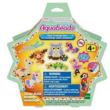 Aquabeads-La - Recambio para animales de ocio creativo y perlas estrellas, 31602, multicolor , color/modelo surtido