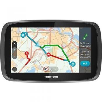 TomTom GO 6100 Fijo 6 Pantalla táctil 292g Negro, Plata - Navegador GPS