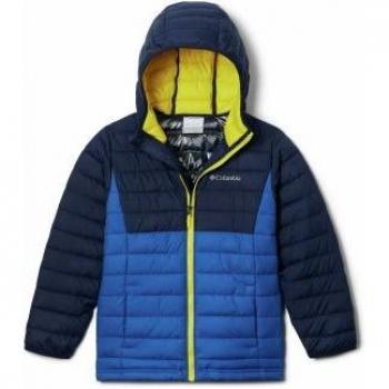 Chaqueta con capucha Powder Lite para niños Columbia marino