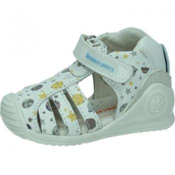 Sandalias BIOMECANICS para niño color blanco modelo 212142
