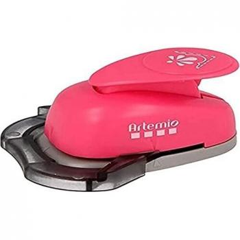 Artemio – 2,5 cm – Perforadora de esquinas, Rosa