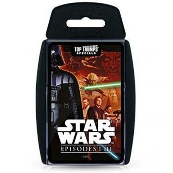 Star Wars Episodes 1-3 Top Trumps Specials Card Game