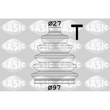 Fuelle de árbol de transmisión SASIC 1904043, resistente y duradero, diseñado para proteger el conjunto del homocinético, fabricado con materiales de alta calidad que garantizan una larga vida útil y resistencia a la abrasión y al