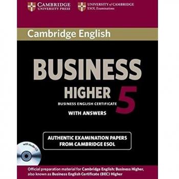 Cambridge English Business 5 Higher Self-study Pack